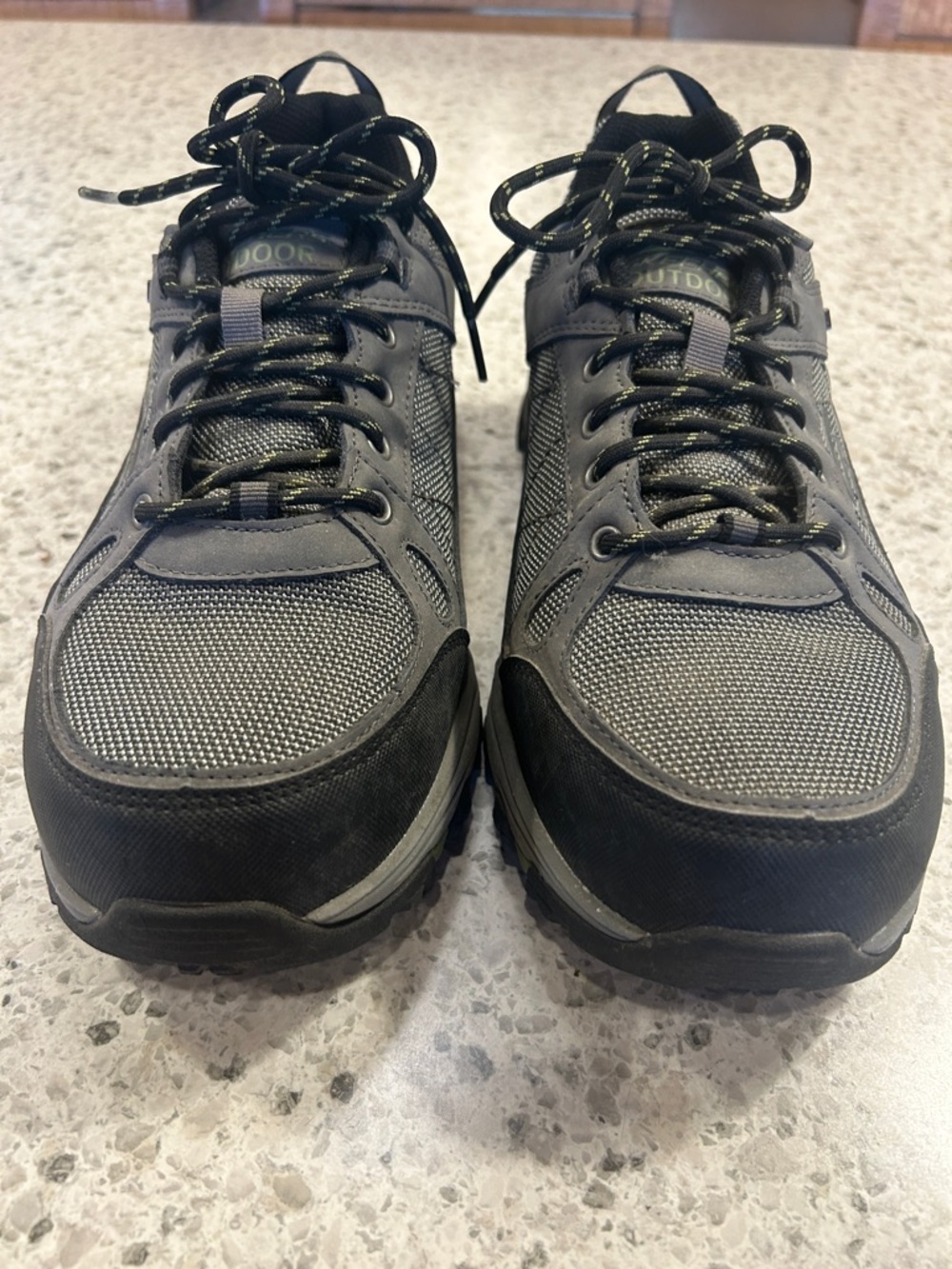 Skechers Men's Selmen-Cormack Waterproof Gray Low-Profile Shoe Extra Wide Fit - Picture 7 of 10